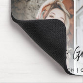 Glückwunsch Graduate 3 Foto Custom Abschluss 2025 Mousepad (Ecke)