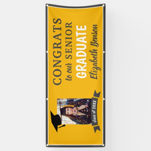 Glückwunsch Graduate Banner (Vertikal)