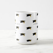 GLÜCKWUNSCH GRADUATE CAP KAFFEETASSE (Mittel)