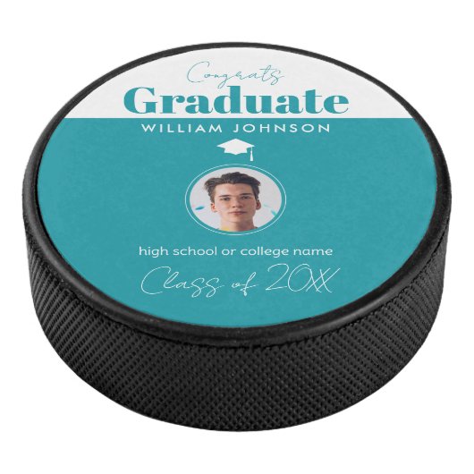 Glückwunsch Graduate Class of 2023 Eishockey Puck (3/4)