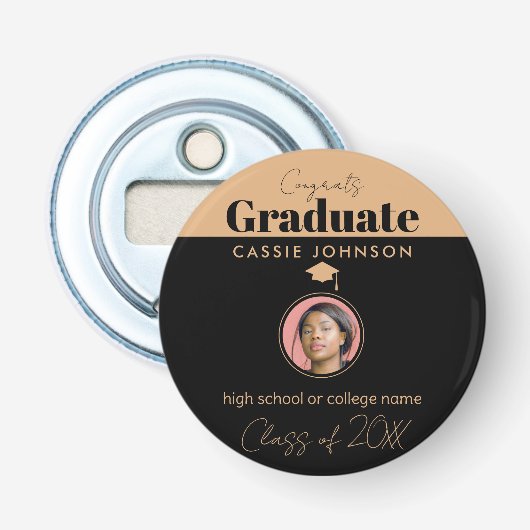 Glückwunsch Graduate Class of 2023 Flaschenöffner (Vorderseite)