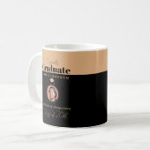 Glückwunsch Graduate Class of 2023 Kaffeetasse (Vorderseite Links)