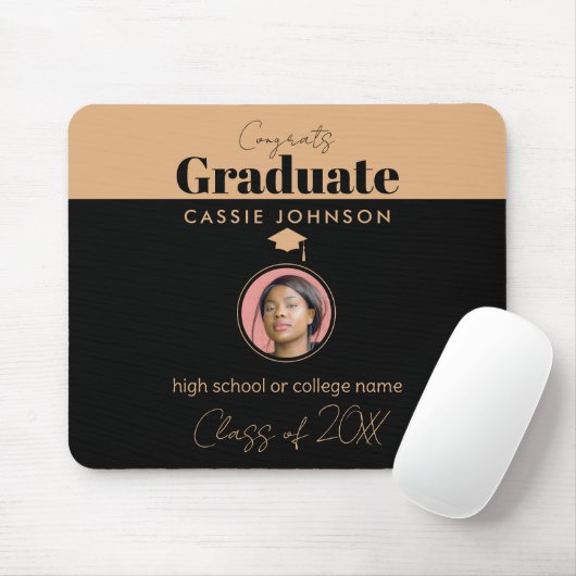 Glückwunsch Graduate Class of 2023 Mousepad (Mit Mouse)