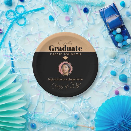 Glückwunsch Graduate Class of 2023 Pappteller (Party)