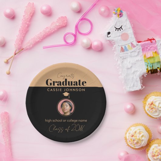 Glückwunsch Graduate Class of 2023 Pappteller (Party)