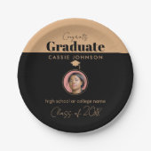 Glückwunsch Graduate Class of 2023 Pappteller (Vorderseite)