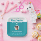 Glückwunsch Graduate Class of 2023 Pappteller (Party)