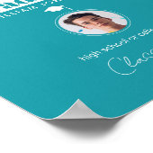 Glückwunsch Graduate Class of 2023 Poster (Ecke)