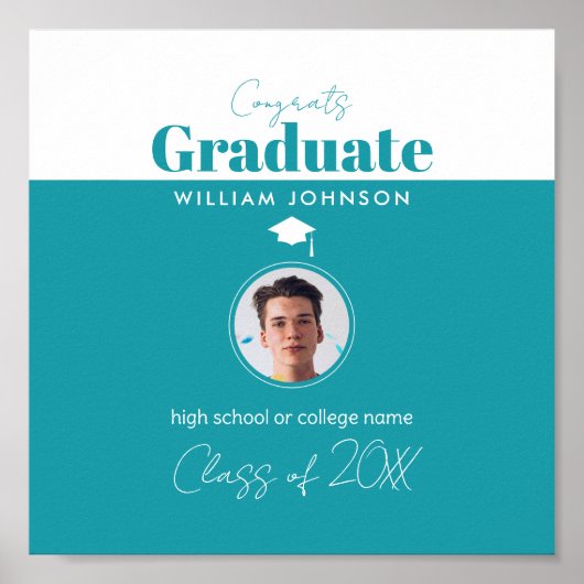 Glückwunsch Graduate Class of 2023 Poster (Vorne)