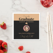 Glückwunsch Graduate Class of 2023 Serviette (Beispiel)