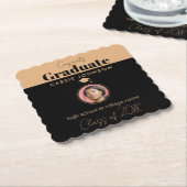 Glückwunsch Graduate Class of 2023 Untersetzer (angewinkelt)