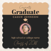 Glückwunsch Graduate Class of 2023 Untersetzer (Vorderseite)