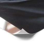 Glückwunsch Graduate Foto Red White Blue Abschluss Poster (Ecke)