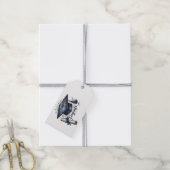 Glückwunsch, Graduate, Graduation Cap and Diploma Geschenkanhänger (Mit Garn)