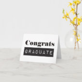 Glückwunsch Graduate Karte (Gelbe Blume)
