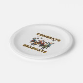 Glückwunsch Graduate Paper Teller (Schrägansicht)