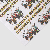 Glückwunsch Graduate Tissue Paper Seidenpapier (Detail)