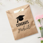 Glückwunsch Graduate Typografy Modern Geschenktütchen (Versiegelt)