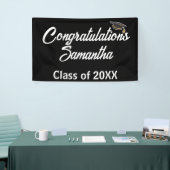 Glückwunsch Graduation Cap Party Banner - Benutzer (Messeveranstaltung)