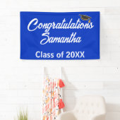 Glückwunsch Graduation Cap Party Banner - Benutzer (Insitu)