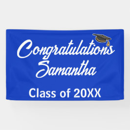 Glückwunsch Graduation Cap Party Banner - Benutzer