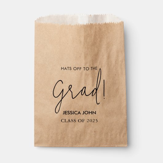 Glückwunsch Graduation Party Süßigkeiten Gefallen Geschenktütchen (Vorderseite)