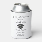 Glückwunsch Graduierungspartei Moderne Cap Tassel Dosenkühler (Kanne Vorderseite)