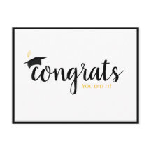 Glückwunsch-Graduierungspauschale