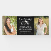 GLÜCKWUNSCH GRAMM 2 Fotos Skript Ihre Farbe Banner (Horizontal)