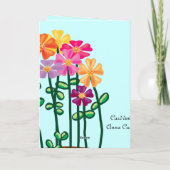 Glückwunsch - großartige Arbeit Karte (Rückseite)