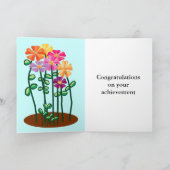 Glückwunsch - großartige Arbeit Karte (Innenseite)