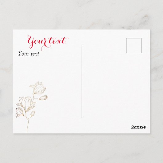 Glückwunsch Großvater Personalisiert Postkarte (Rückseite)