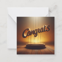 Glückwunsch Grußkarte