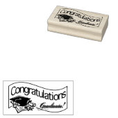 Glückwunsch Gummistempel (Stempel)