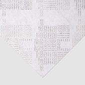 Glückwunsch-Haus Seidenpapier (Ausschnitt)