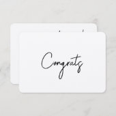 Glückwunsch Hauseigentümerpost Schließkarte Einladung (Vorne/Hinten)