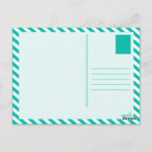 Glückwunsch Hausschlüssel Postkarte (Rückseite)