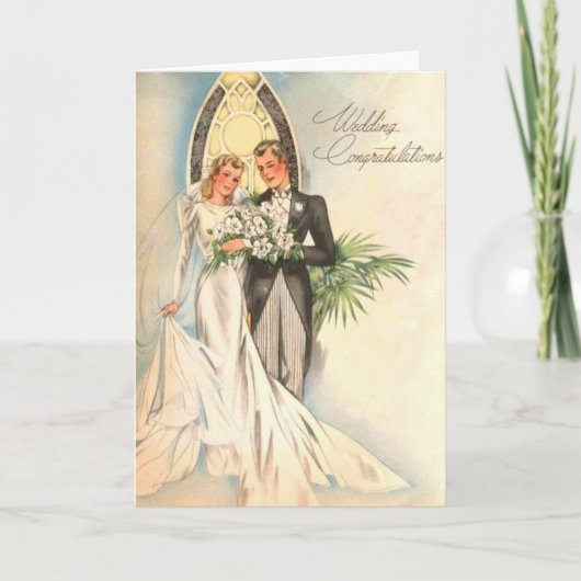 Glückwunsch Hochzeit 2 Karte (Vorderseite)