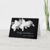 Glückwunsch Hochzeit Grußkarte Karte (Vorderseite)