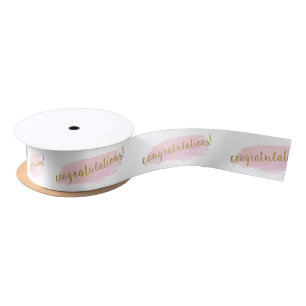 Glückwunsch Hochzeit Verlobung Ribbon Satinband