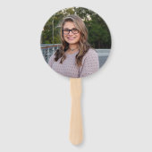 Glückwunsch in der Grand Class 2023 Foto Hand Fan Fächer (Rückseite)