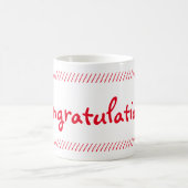 Glückwunsch Kaffeetasse (Mittel)