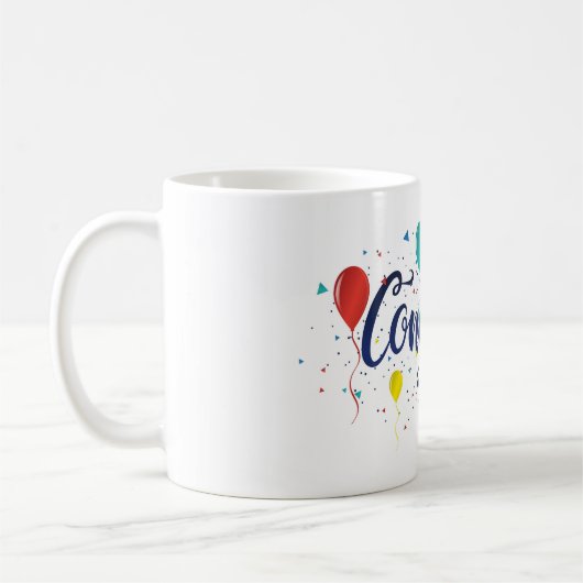 Glückwunsch Kaffeetasse (Links)