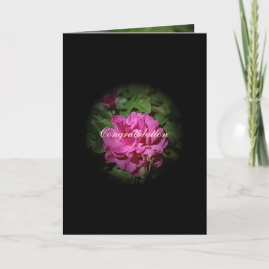 Glückwunsch Karte (Vorderseite)