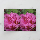 Glückwunsch Karte (Innenseite)