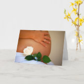 Glückwunsch Karte (Gelbe Blume)