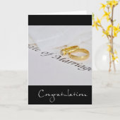 Glückwunsch Karte (Gelbe Blume)