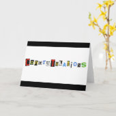 Glückwunsch Karte (Gelbe Blume)