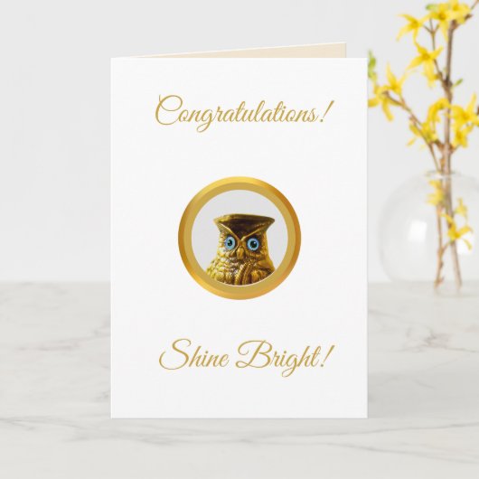 Glückwunsch Karte (Gelbe Blume)