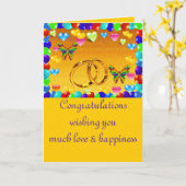 Glückwunsch_ Karte (Gelbe Blume)